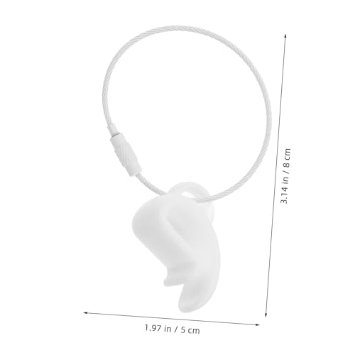 Toyvian 2 Stück Teiliges Robuste Outdoor Flugscheiben klammern aus Verschleißfestem Kunststoff Kompakter Leichter Disc Clip für Sicheren Halt und Einfache Tragbarkeit Beim Teamspiel von Toyvian