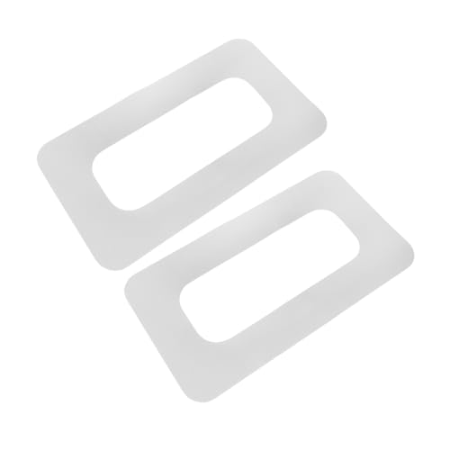 Toyvian 2 Stücke Paddleboard Fin Basisschutz Klebeband Strapazierfähiger Inflatable Sticker für Sichere Befestigung Schutz vor Finnenlösung Glattes Gleiten Geeignet für Surfboard von Toyvian