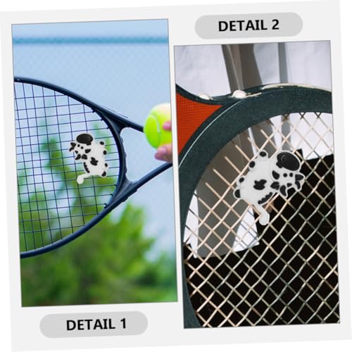 Toyvian 4 Stück Teiliges Silikon Tennis Schläger Dämpfer Tiere Form Vibrationsdämpfer Stoßabsorption Leicht Installierbar Passend für Verschiedene Tennisschläger Toyvian 4 Stück Teiliges Silikon Tennis Schläger Dämpfer Tiere Form Vibrationsdämpfer Stoßabsorption Leicht Installierbar Passend für Verschiedene Tennisschläger von Toyvian