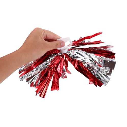 Toyvian 6 Stück Spirit Shaker Schul Spirit Artikel Cheering Squad Schlagstockgriff Pompons Kleinkind Pompons Für Cheerleading Sport Cheerleading von Toyvian