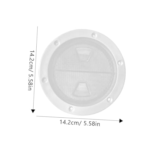 Toyvian Deck Hatch Cover Transparent Yacht Inspektionsloch Abdeckung Anti rutsch UV beständig Verschleißfest Einfach zu Montieren Für Boote Wohnmobile und Lkws von Toyvian