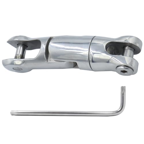 Toyvian Edelstahl Boot Ankerverbinder Multidirektionaler Schwenkverbinder für Ankerkette Korrosionsbeständig Rostfrei Hohe Bruchlast für Schwerlastanker Geeignet Toyvian Edelstahl Boot Ankerverbinder Multidirektionaler Schwenkverbinder für Ankerkette Korrosionsbeständig Rostfrei Hohe Bruchlast für Schwerlastanker Geeignet von Toyvian