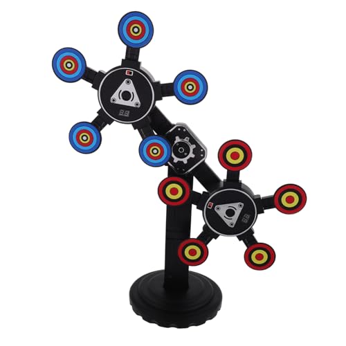 Toyvian Elektronische Zielscheibe mit Automatischem Reset und Sound lichteffekten Bewegliche Schießziele für Spielerisches Training der Hand Auge koordination Outdoor Jungen und Mädchen von Toyvian
