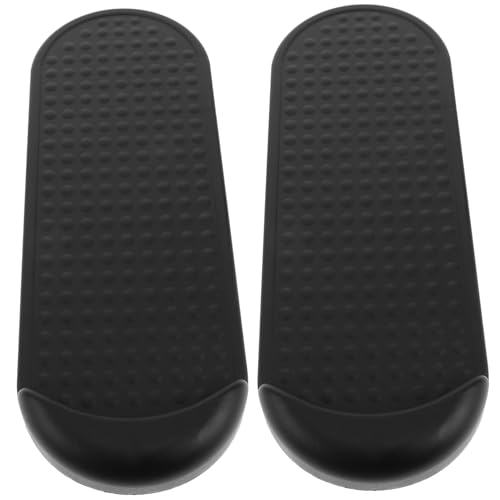 Toyvian Fußpedalzubehör Step-Workout-Plattform stabile elliptische Pedale für Ellipsentrainer Stufenplattform stabile Trittplattformen Innenteile Pedale für Fitnessgeräte pp Schwarz von Toyvian