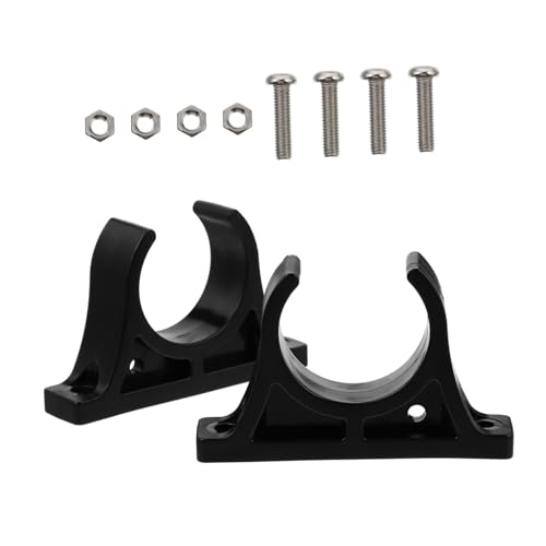 Toyvian Kajak Paddelhalter Clips aus Robustem Kunststoff mit Schrauben und Muttern Paddle Mount Holder für Kajak und Schlauchboot Einfache Montage Langlebig und Sicherer Paddel von Toyvian