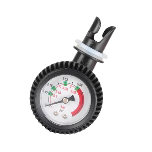 Toyvian Luftdruckmesser für Aufblasbare Boote Psi Robustes Manometer mit Luftventil Geeignet für Schlauchboot Kajak Surfbretter Einfache Installation und Präzise Druckmessung Toyvian Luftdruckmesser für Aufblasbare Boote Psi Robustes Manometer mit Luftventil Geeignet für Schlauchboot Kajak Surfbretter Einfache Installation und Präzise Druckmessung von Toyvian