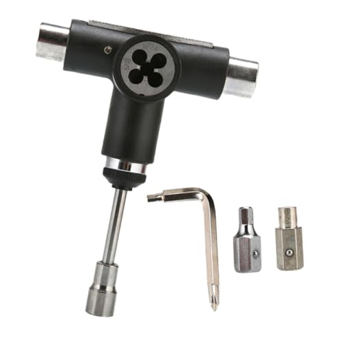 Toyvian Multifunktionales All in One Skateboard T Tool Robustem und Tragbar und Leicht Reparaturset für Schrauben Muttern Toyvian Multifunktionales All in One Skateboard T Tool Robustem und Tragbar und Leicht Reparaturset für Schrauben Muttern von Toyvian