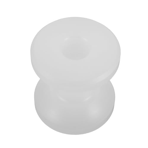 Toyvian Nylon Ankerrollen Bootskajakrolle Stoßfeste Rolle Anhängerwagen Radrolle Für Boote Bugrolle Robuste Bootsankerrolle Riemenscheibe Bootsrolle Weiß von Toyvian