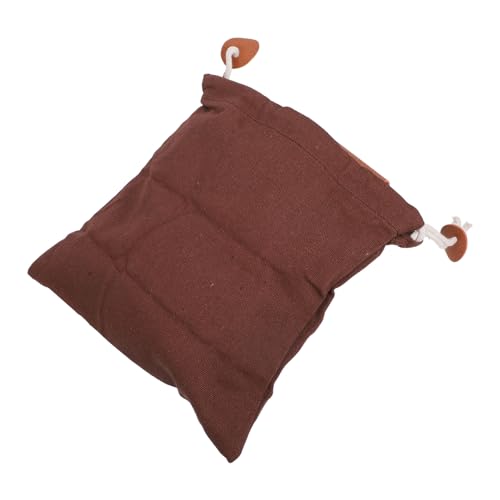 Toyvian Pilz Sammeltasche PU Braun Outdoor Pilzjagd Tasche mit Großem Fassungsvermögen Robuste Ernte Aufbewahrungstasche für Camping Wandern Obst Pilzsammler Praktisch und Tragbar von Toyvian