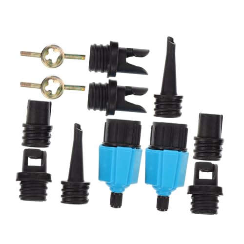 Toyvian Set Paddle Board Ventiladapter Sup Adapter Sup Pumpenkonverter Ventiladapter Pumpenadapter Aufblasbarer Pumpenadapter Luftventiladapter Paddle Board Inflator von Toyvian