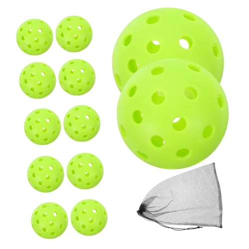 Toyvian Teiliges Pickleball aus Strapazierfähigem Pe Material Leicht und Robust für Outdoor Spiel und Indoor Training als Interessantes von Toyvian