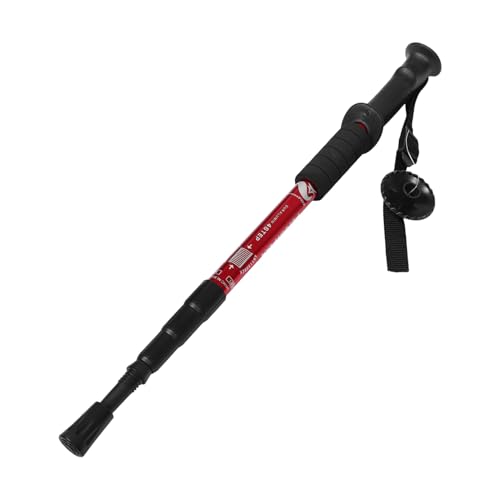 Toyvian Wanderstöcke Teleskop Verstellbar Für Herren Damen Trekking Camping Outdoor Leicht Mit Gehstockspitze Aluminiumlegierung Stoßgedämpft Tragbar Kompakt von Toyvian