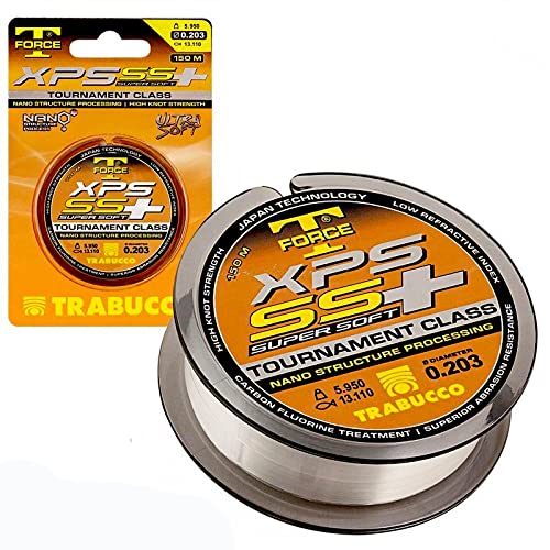 Trabucco Filo da Pesca Super Soft Plus 0.143 mm 150 m Nylon Mare Spinning Surfcasting Carpfishing Trota Lago von Trabucco