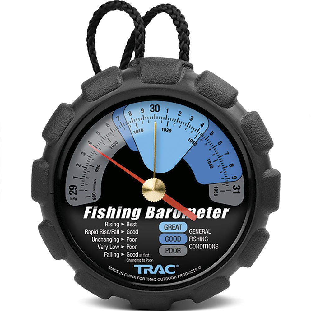 Trac Outdoors T3002 Fishing Barometer Schwarz von Trac Outdoors