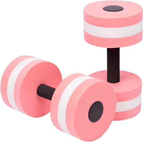 Trademark Innovations Aquatic Exercise Dumbells - Set Of 2 - for Water Aerobics - by (Pink) von Trademark Innovations
