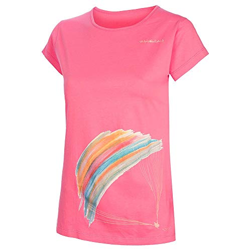 Trango Damen Camiseta Parapente WM Unterhemd, Camellia Rose, 2XL von Trango