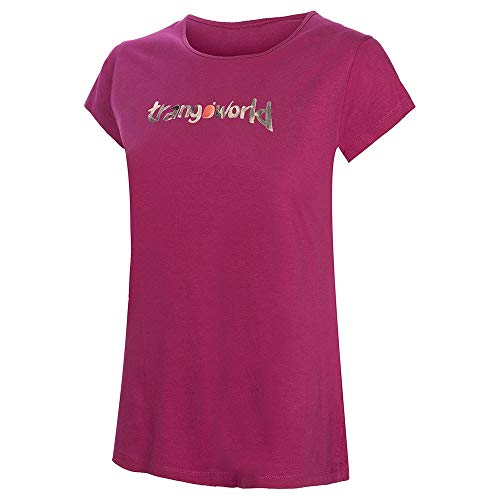 Trango Damen Camiseta Watercolour WM Unterhemd, dunkelviolett, XL von Trango