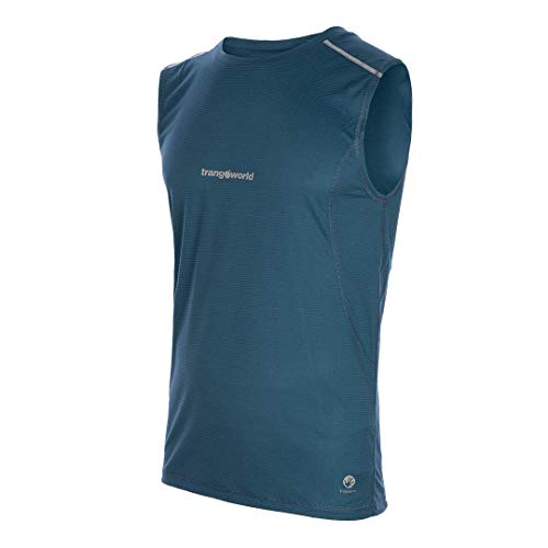 Trangoworld Herren Camiseta Noja Unterhemd, blau, XL von Trangoworld