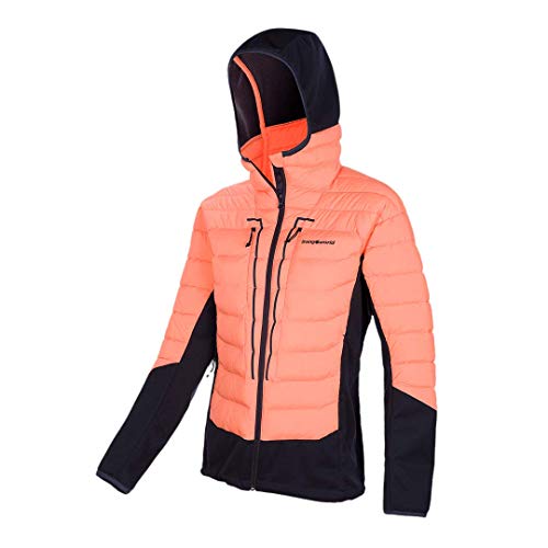 Trangoworld Abeille Damenjacke XS koralle/schwarz-blau von Trangoworld