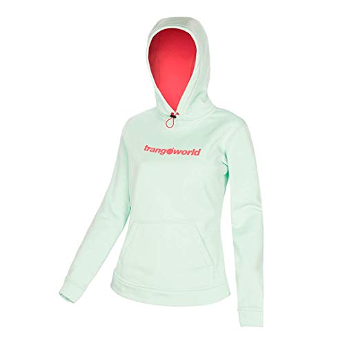 Trangoworld Poppi Damen-Sweatshirt XS Hellgrün/Rosa von Trangoworld