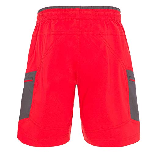 Trangoworld Guyanna DN Pants Kurz, Unisex Kinder M Rot von Trangoworld