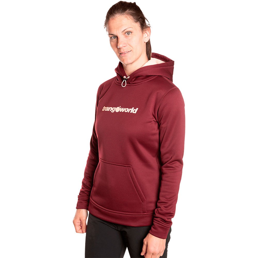 Trangoworld Poppi Hoodie Rot S Frau von Trangoworld