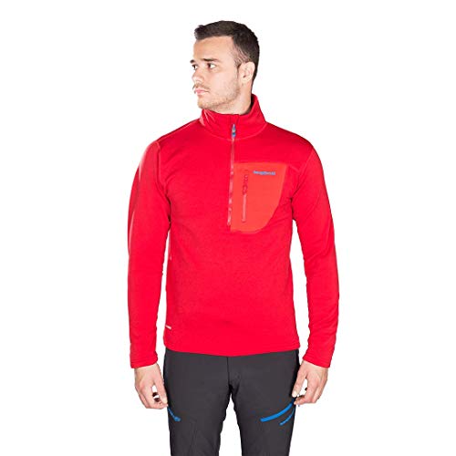 Trangoworld Trx2 Stretch Pro Pullover, Herren XL duneklrot/rot von Trangoworld