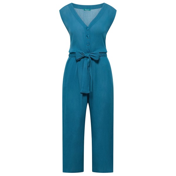 Tranquillo - Women's Crinkle Jumpsuit - Jumpsuit Gr 38 blau von Tranquillo
