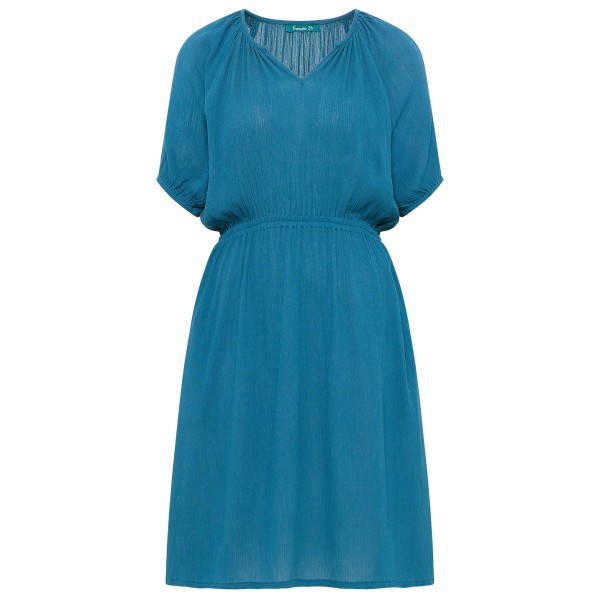 Tranquillo - Women's Lockeres EcoVero Kleid - Kleid Gr 36 blau von Tranquillo