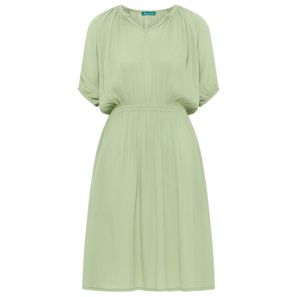 Tranquillo - Women's Lockeres EcoVero Kleid - Kleid Gr 44 grün von Tranquillo