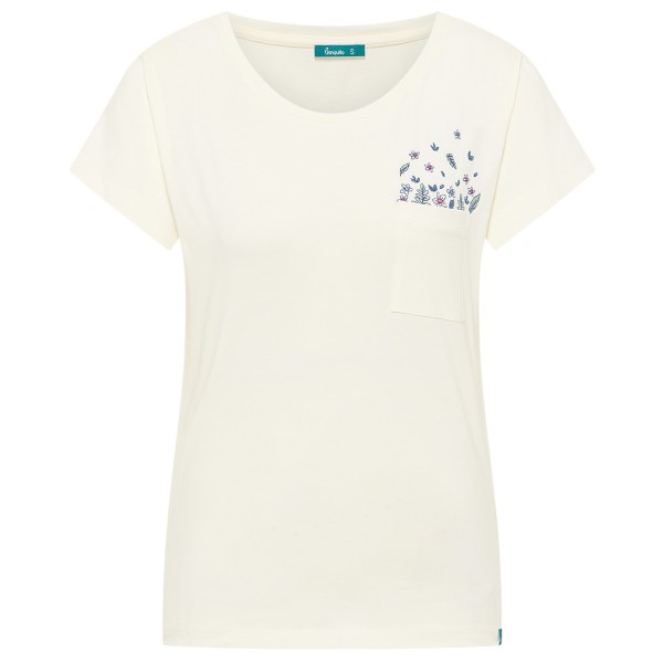 Tranquillo - Women's T-Shirt mit Tasche aus Bio-Baumwolle - T-Shirt Gr S weiß von Tranquillo