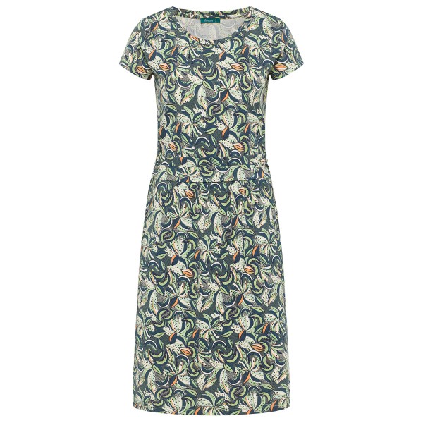 Tranquillo - Women's Tailliertes Jersey-Kleid - Kleid Gr L;M;S;XL;XS grau;rosa von Tranquillo