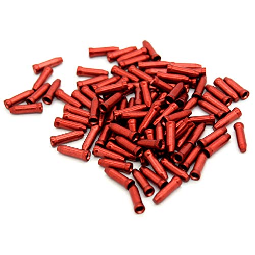 Transfil Kabelend-Crimp, rot, 100 Stück von Transfil