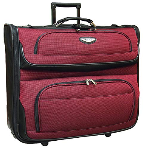 Travel Select Amsterdam Erweiterbares Rollgepäck, rot, Garment Bag, Amsterdam Erweiterbares aufrechtes Gepäckstück von Travel Select