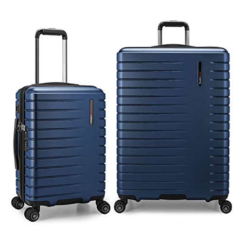 Traveler's Choice Archer Polycarbonat Hartschalen-Spinner Gepäckset, blau, 2-Piece Set, Archer Hartschalen-Gepäck-Set aus Polycarbonat von Traveler's Choice