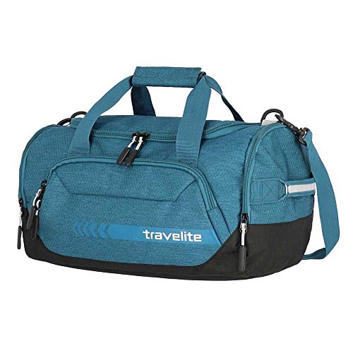 travelite Reisetasche Größe S Handgepäck, Gepäck Serie KICK OFF: Praktische kleine Reisetasche für Urlaub und Sport, 40 cm, 23 Liter von Travelite