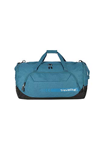 travelite große Reisetasche Größe XL, Gepäck Serie KICK OFF: Praktische Reisetasche für Urlaub und Sport, 70 cm, 120 Liter, Petrol von Travelite