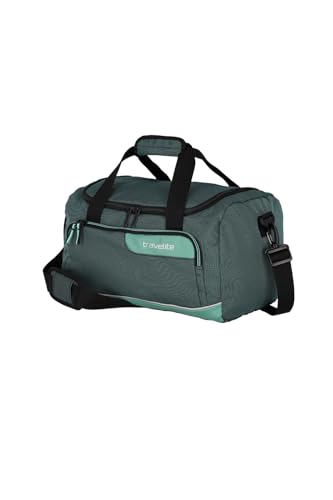 Travelite Reisetasche Handgepäck, Weekender, nachhaltig, VIIA, leichte kleine Reisetasche aus recyceltem Material für Urlaub und Sport, 40 cm, 23 Liter von Travelite