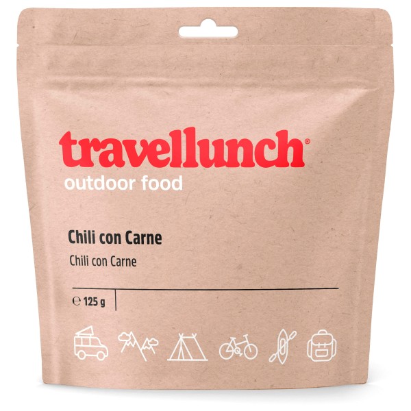 Travellunch - Chili con Carne mit Rindfleisch und Bohnen Gr 125 g;250 g von Travellunch