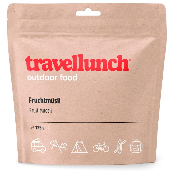Travellunch - Fruchtmüsli mit Milch Gr 125 g von Travellunch