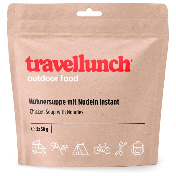 Travellunch - Hühnersuppe mit Nudeln Gr 100 g von Travellunch