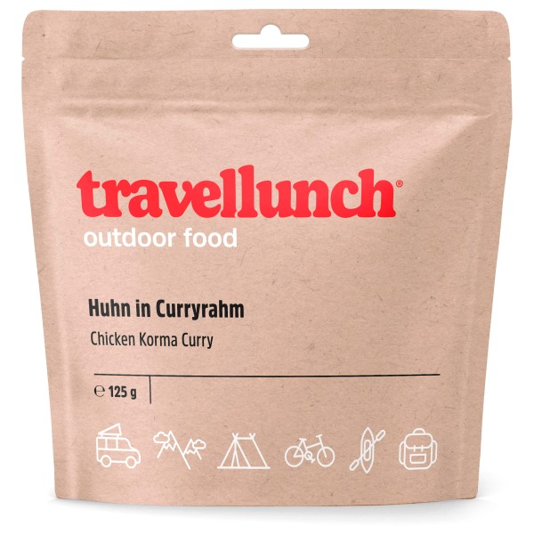 Travellunch - Huhn in Curryrahm mit Reis Gr 125 g;250 g von Travellunch