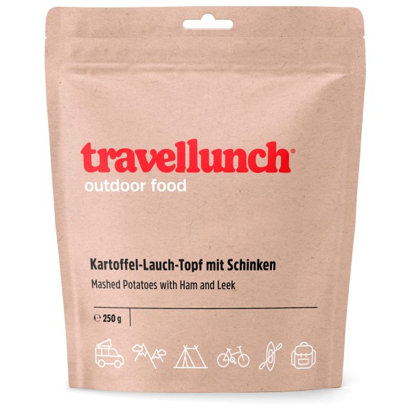 Travellunch - Kartoffel-Lauch-Topf mit Schinken Gr 250 g von Travellunch