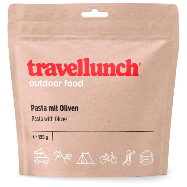 Travellunch - Pasta 'Siciliana' mit Oliven - vegetarisch Gr 125 g;250 g von Travellunch