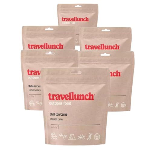 Travellunch Unisex – Erwachsene Mix I Mahlzeit, Mehrfarbig, à 250 g von Travellunch