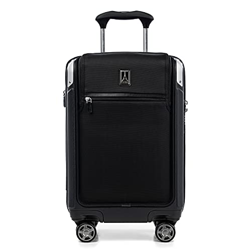Travelpro Platinum Elite erweiterbarer Hartschalen-Koffer, Schwarz (Shadow Black) (Schwarz) - 409209301 von Travelpro
