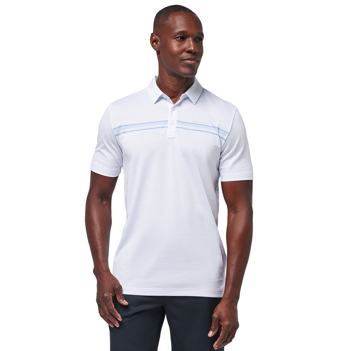 Travis Mathew TravisMathew Men's Dolphin Cruise Golf Polo Shirt, Mens, White, Xl | American Golf von Travis Mathew