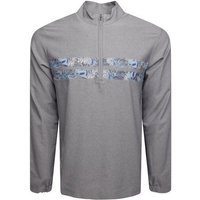 TravisMathew MOVE MOUNTAINS Stretch Midlayer hellgrau melange von TravisMathew