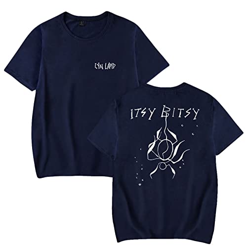 T-Shirts Lyn Lapid Mode T-Shirts Kurzärmelig Frauen Männer Sommer Kurzärmelig Tee Unisex Lässig Straßenkleidung T-Shirt Oberteile XXS~3XL-Blue||3XL von Trconk