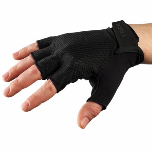 Trek Solstice Fahrrad Handschuhe kurz schwarz 2025: Größe: L (9) von Trek